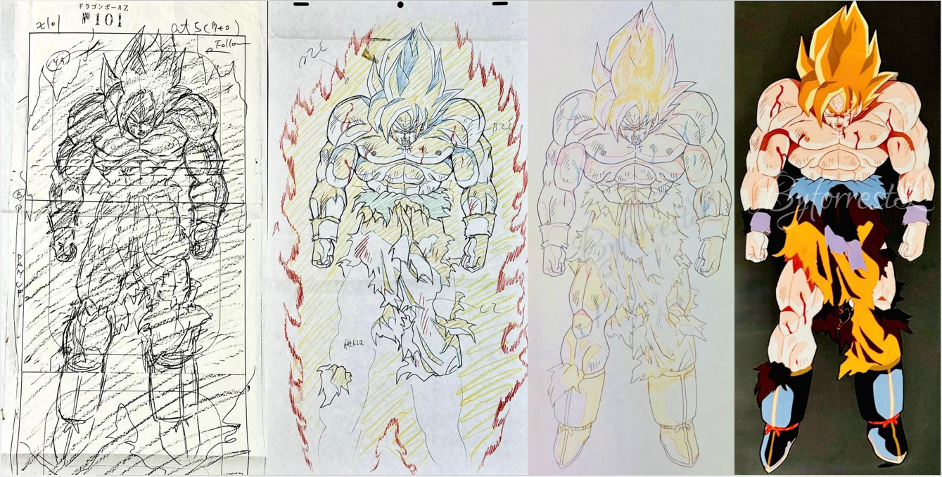 From Rough to Final Cel